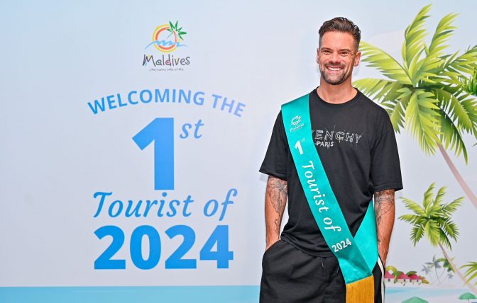 Travel Trade Maldives The Maldives Welcomes The First Tourist Of 2024   Unnamed 2024 01 02T100405.309 672x428 